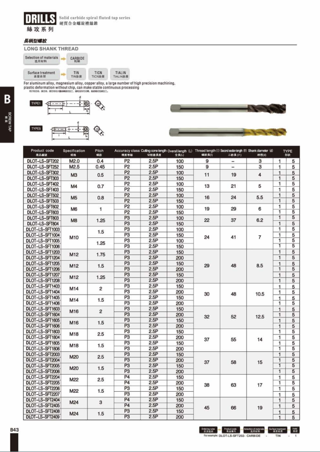 长柄型螺纹硬质合金螺旋槽丝锥.png